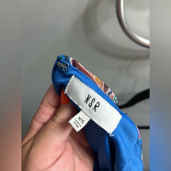 NSR revolve boho maxi dress floral summer dress - Picture 7 of 7